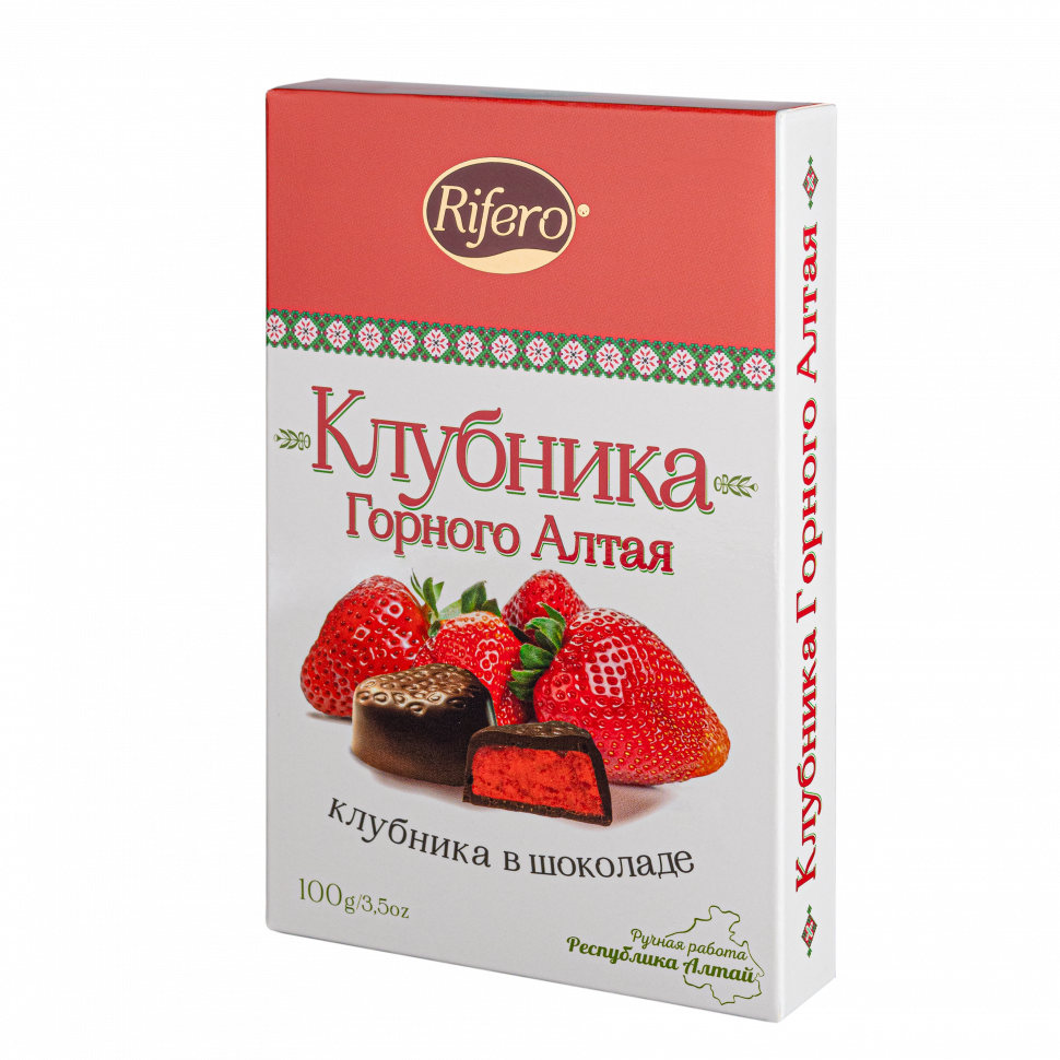  Риф и ко Конфеты "КЛУБНИКА Горного Алтая" 100г        в Пыть-яхе