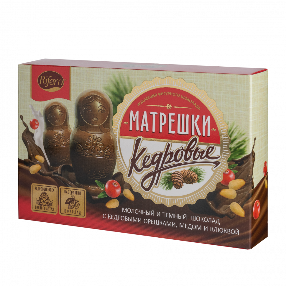  Риф и ко Конфеты "Матрёшки кедровые" 100г           в Пыть-яхе