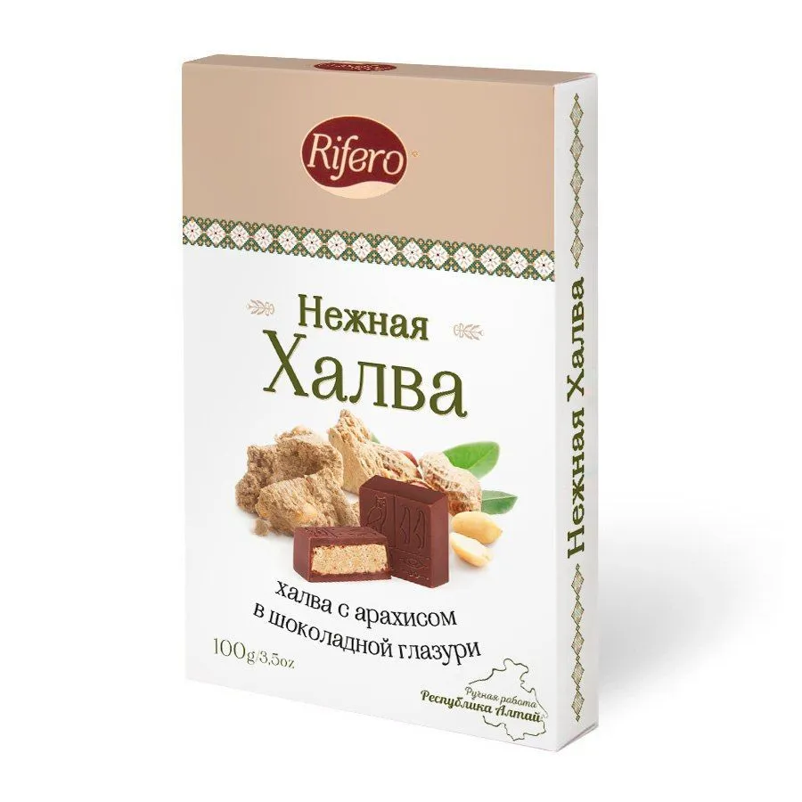 Риф и ко Конфеты "НЕЖНАЯ халва" 100г    в Пыть-яхе