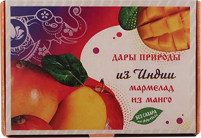 №2 Мармелад дары природы "Манго" 180г   в Пыть-яхе