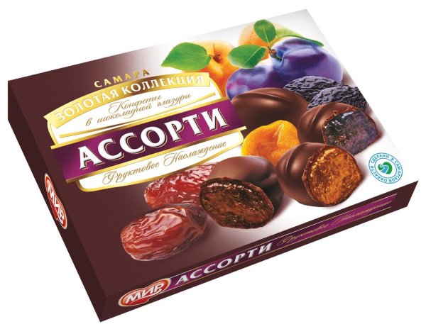 №2 КФ МИР Фруктовое наслаждение (набор шоколадных конфет) 170г в Пыть-яхе